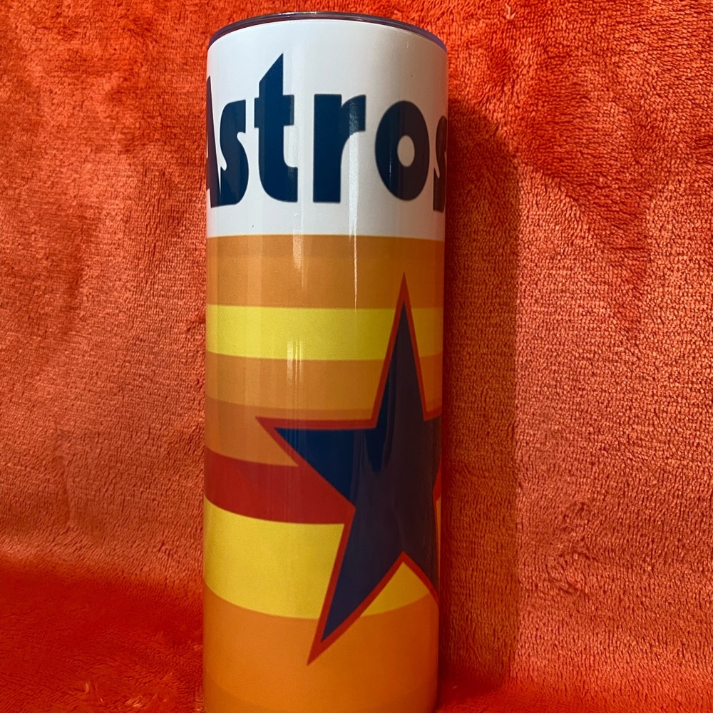 Sublimation tumbler- Houston Astros